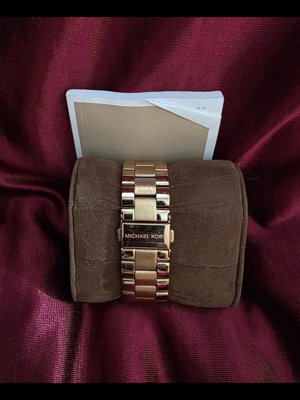Michael Kors  Gold Tone Womens  Bracelet Watch
